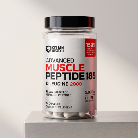 Selian Health Advanced Muscle Peptide 185 bottle